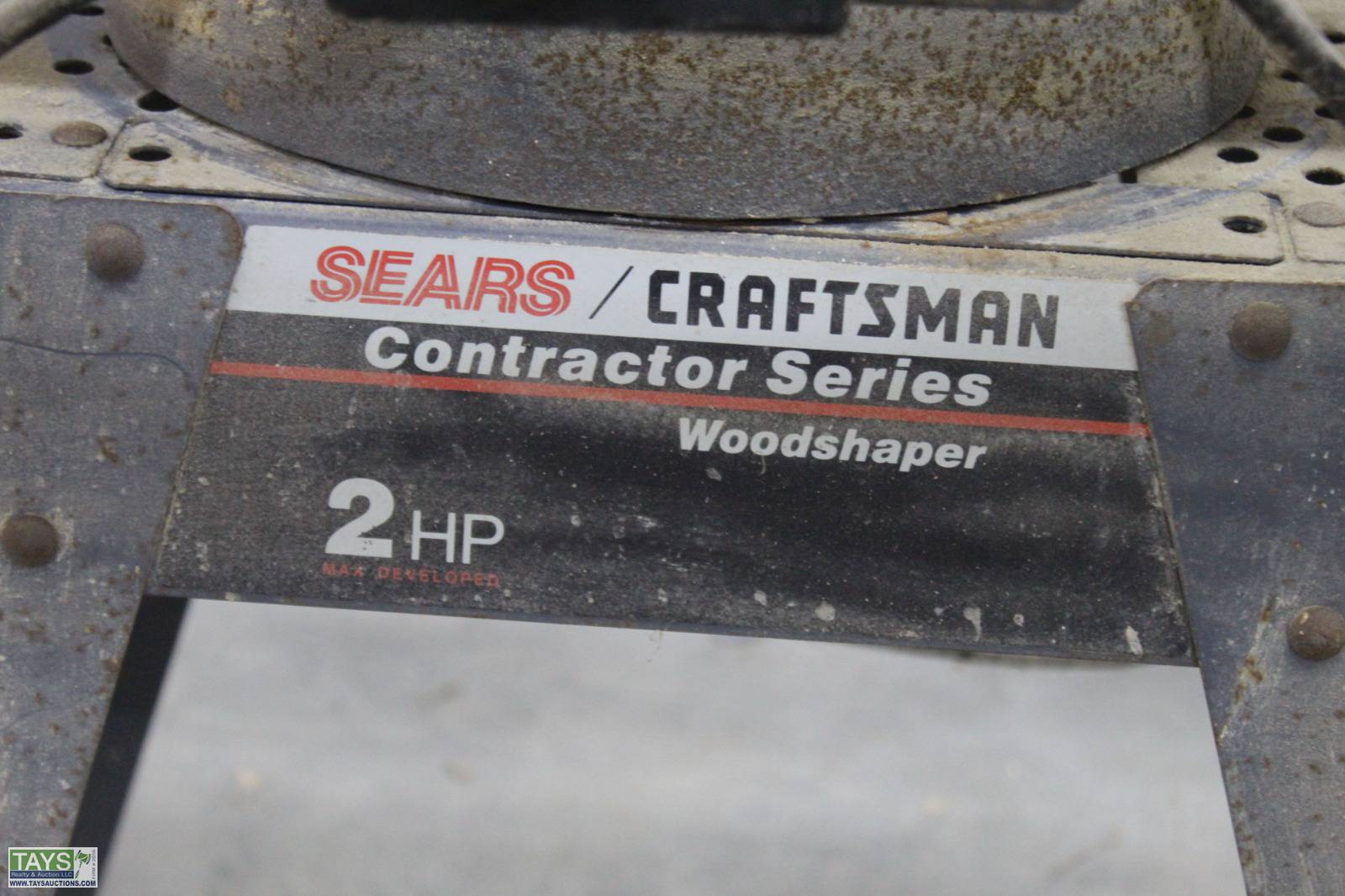 Craftsman Wood Shaper, With 2 - Elsenpeter Auctions & Real Estate, Inc. dba  Post-A-Bid.Com