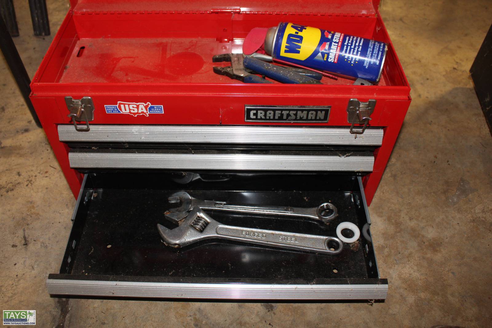 Craftsman Machinist Tool Box with Key - Lil Dusty Online Auctions - All  Estate Services, LLC