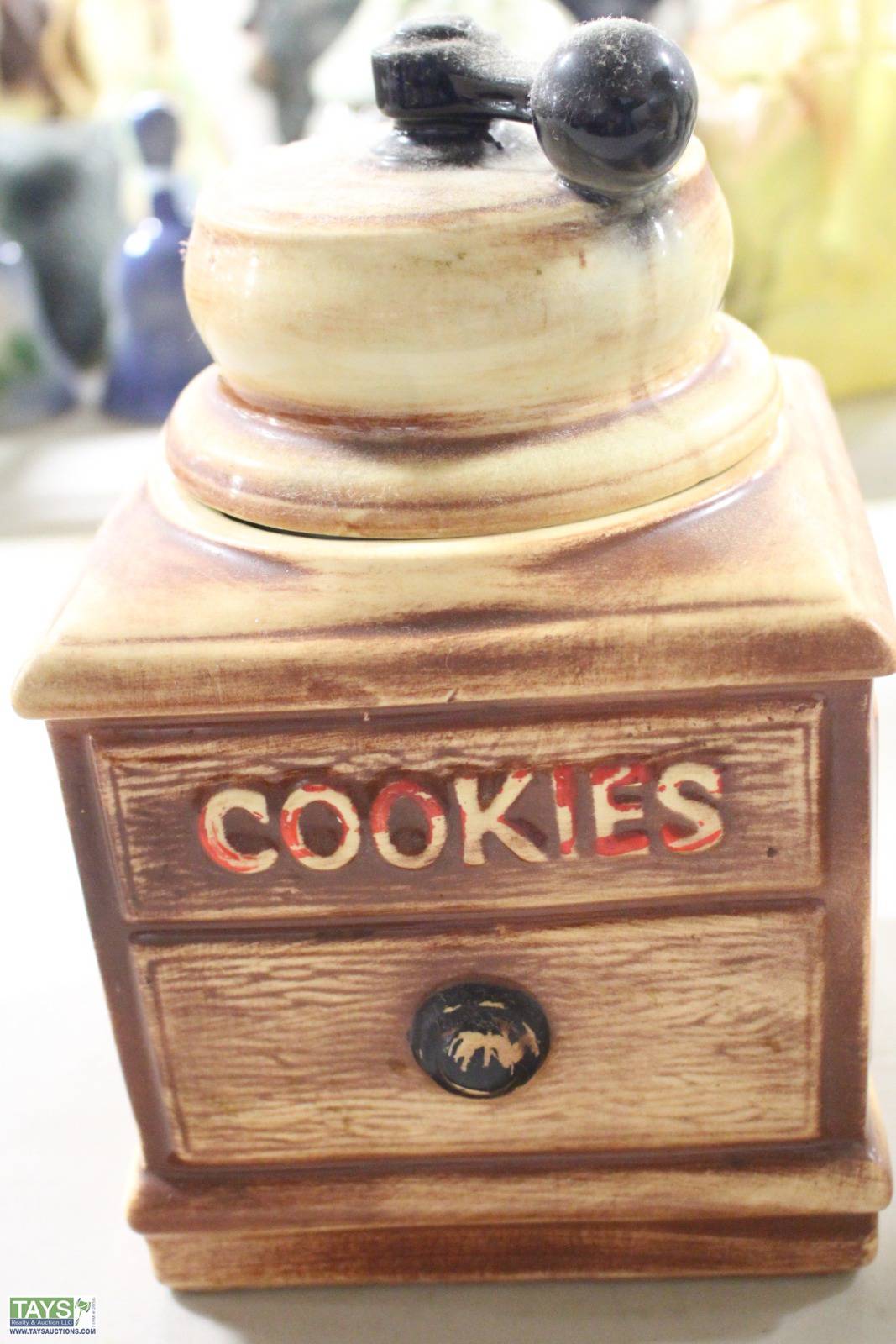 Mccoy coffee hotsell grinder cookie jar