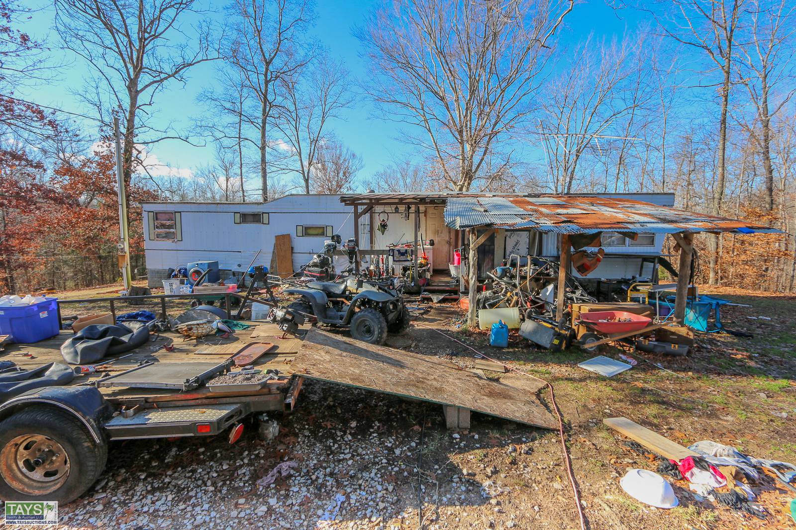 Tays Realty & Auction Auction ONLINE COURT ORDERED AUCTION MOBILE HOME STRUCTURES & 3