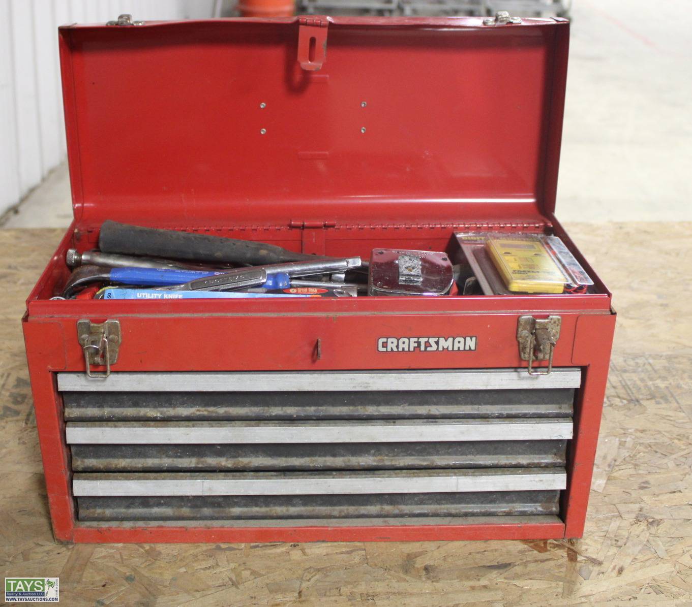 Craftsman Hand Held Tool Box 3 Drawer and Wrenches - tools - by