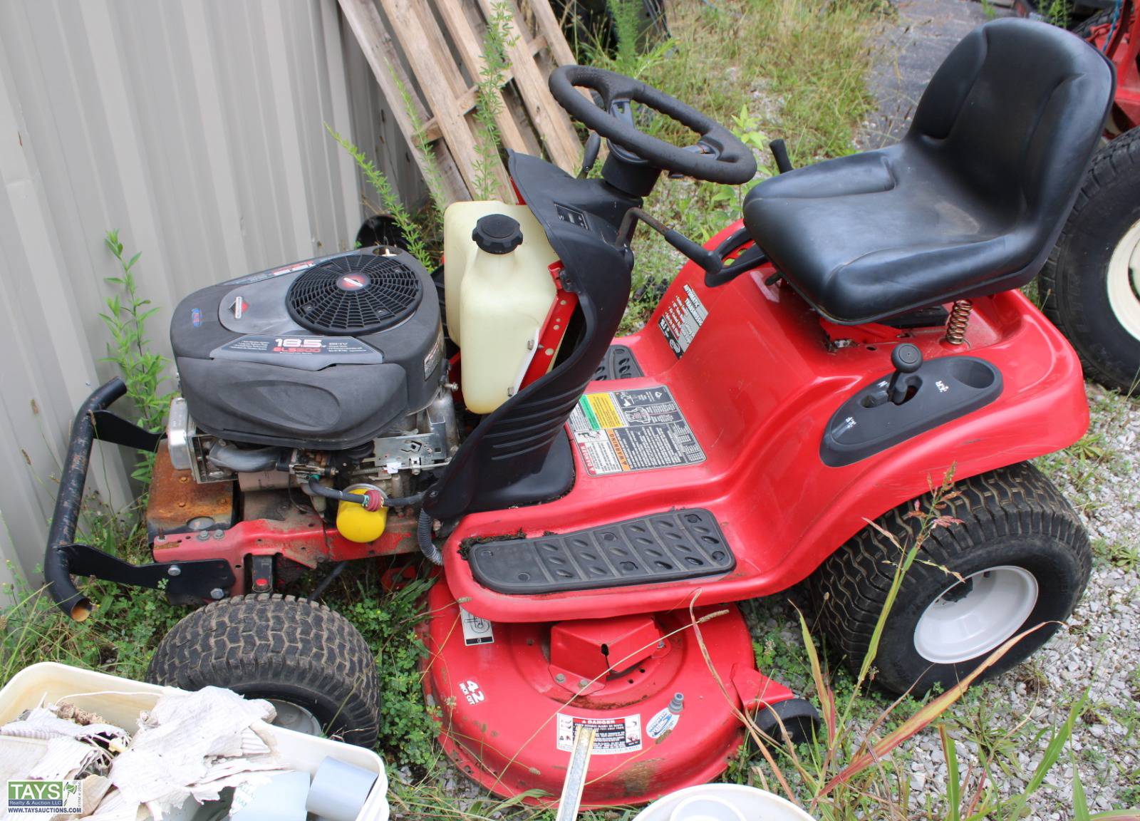 42 cut cheap riding lawn mower