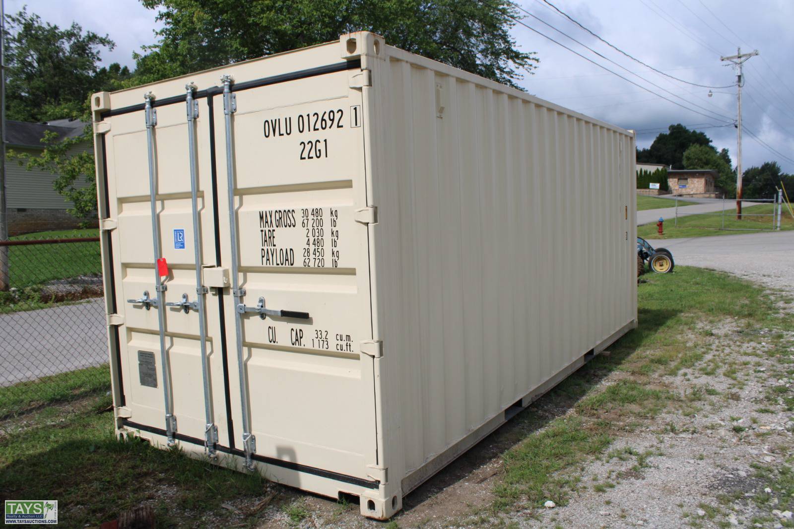 Containers, Equipment & Tools Online Auction soft close May 9 at NOON (12pm)  CST - Lindsay Auctions & Realty LLC
