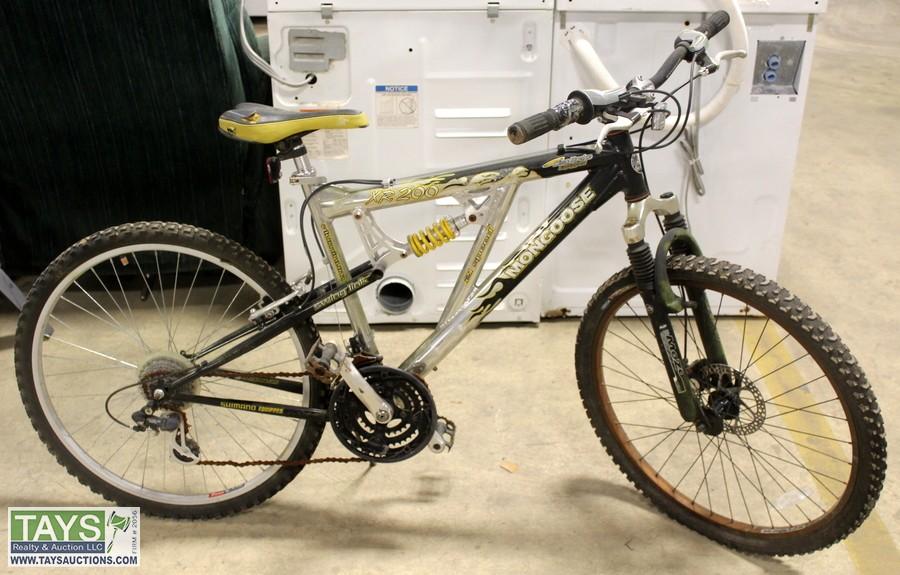 mongoose mountain bike shimano equipped