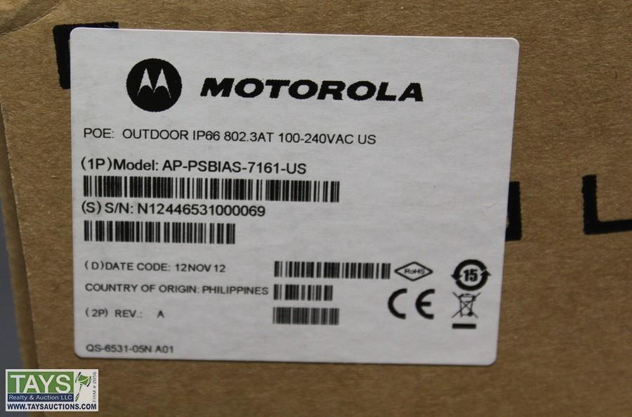 Tays Realty & Auction - Auction: Bankruptcy Auction ITEM: Five Motorola ...