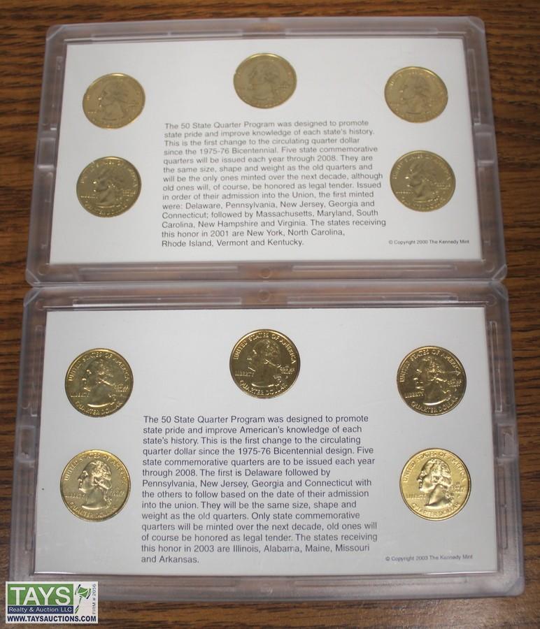 Tays Realty & Auction - Auction: Nov. Coin Auction ITEM: 2001 & 2003 24 ...